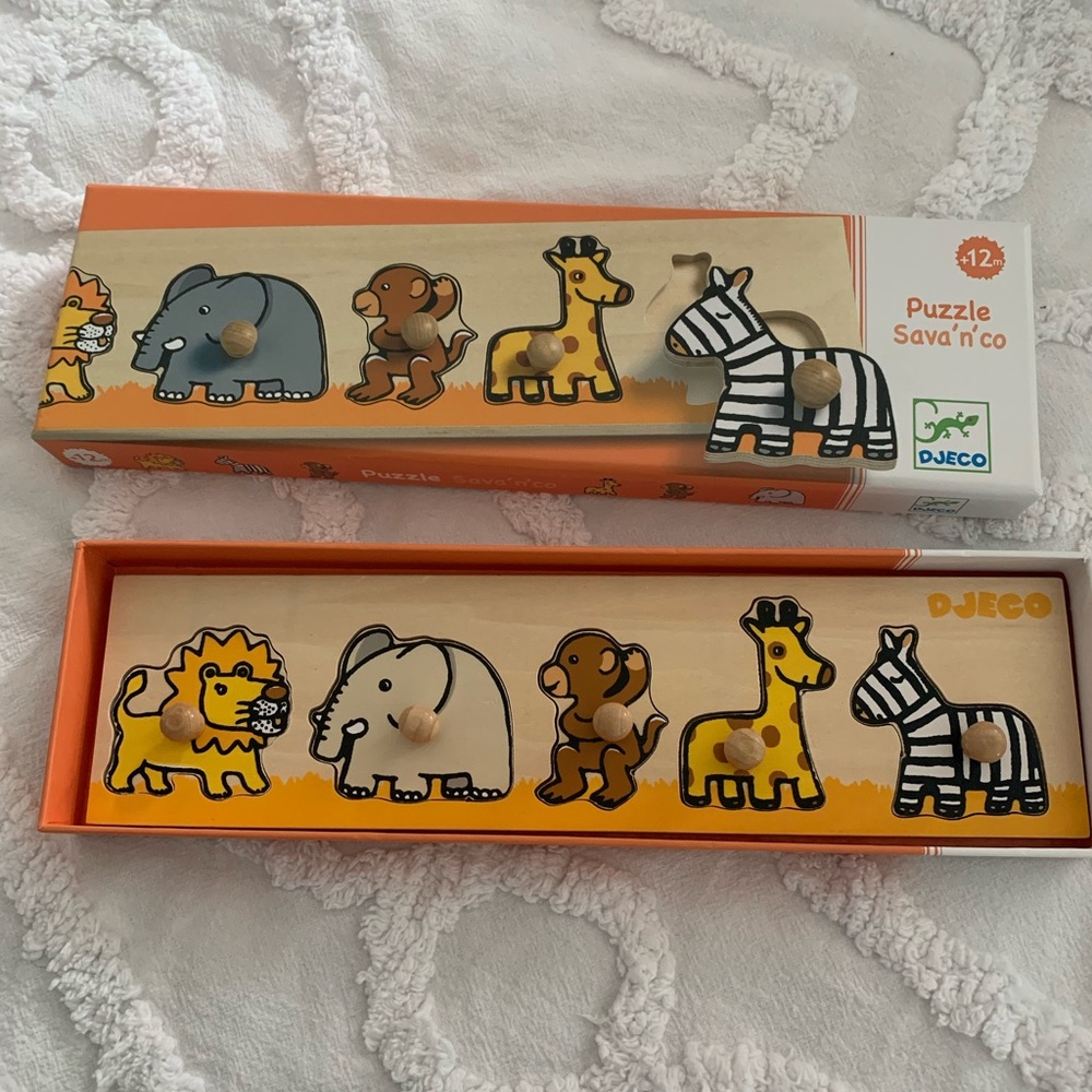 Like New puzzle 2 pack set 12Mo plus